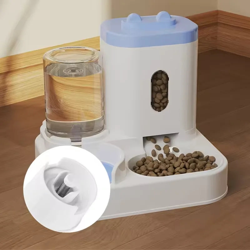 Automatic Pet Feeder – Large Capacity Food & Water Dispenser for Cats & Dogs