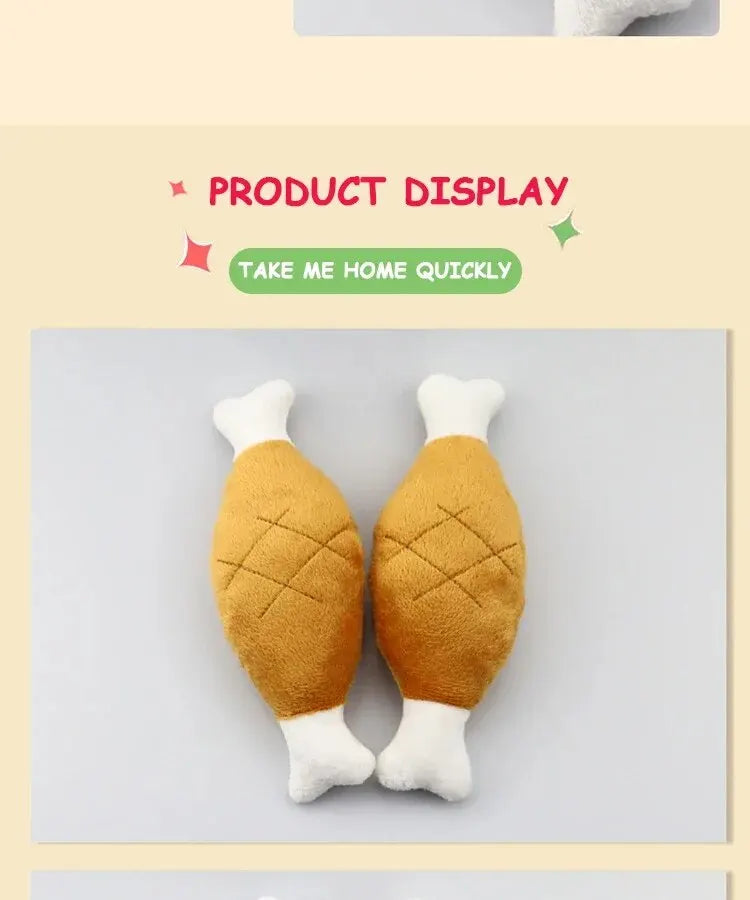 Interactive Pet Toy – Self-Relieving Vocal Chew Bone for Dogs & Cats