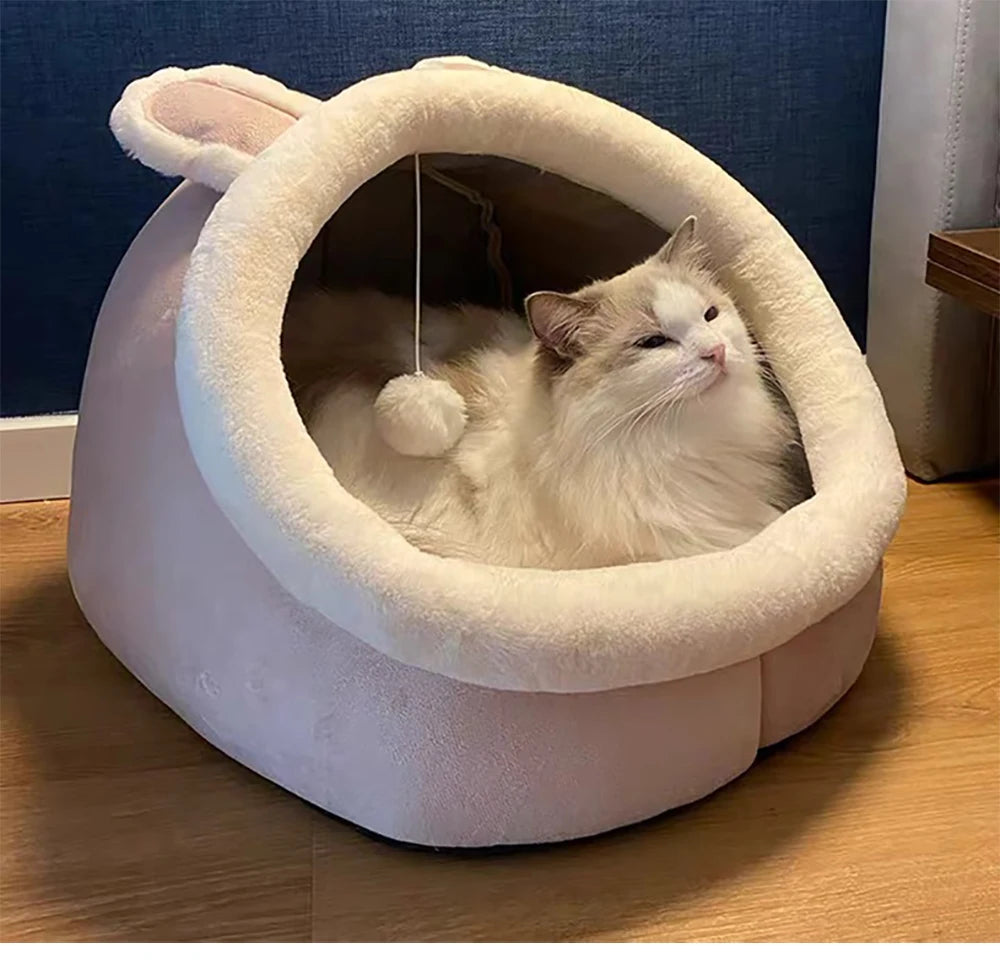 Foldable Removable Washable Pet Sleeping Bed for Small Dog & Cat