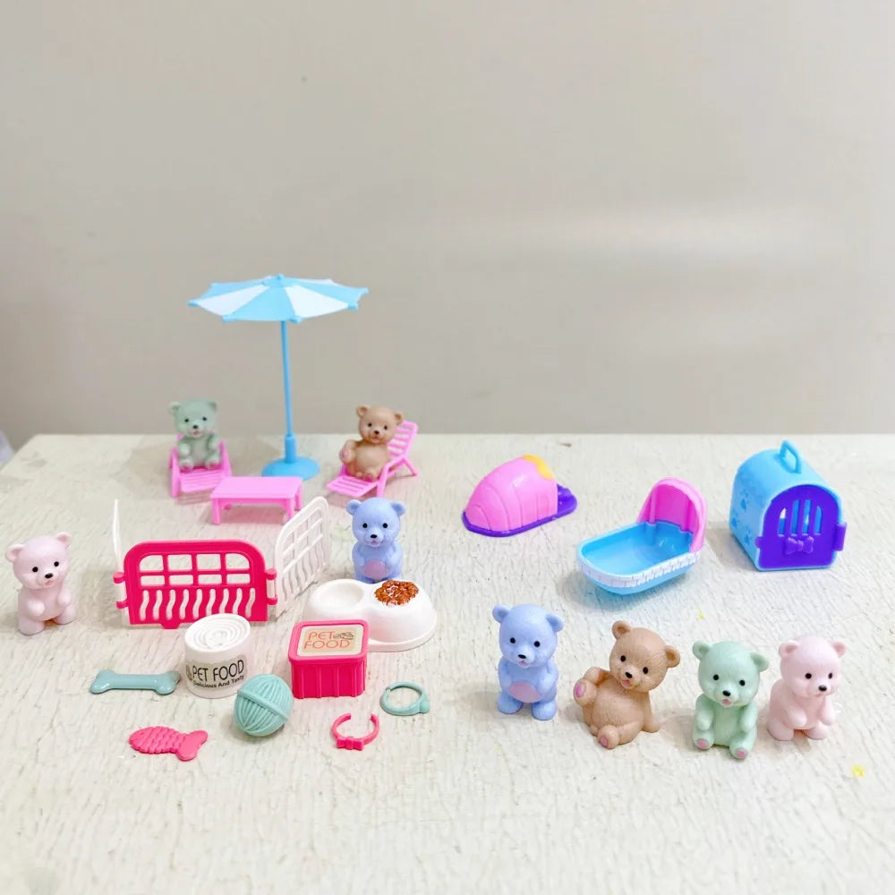 Pet Teddy Bear Toys – Plush Chew Toys for Dogs & Cats