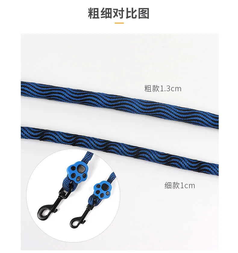 Pet Leash for Two Double Small, Medium and Large Dogs