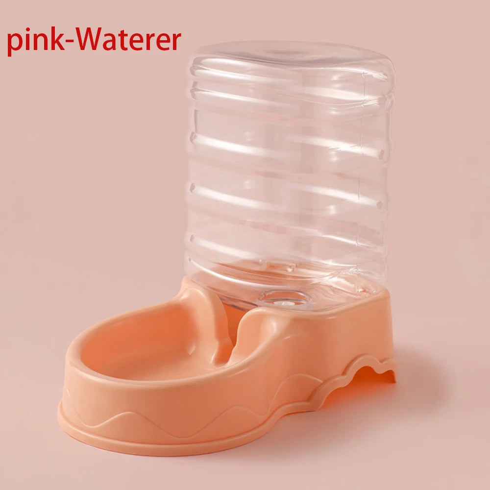Automatic Pet Feeder & Water Fountain – 3.8L Food Dispenser