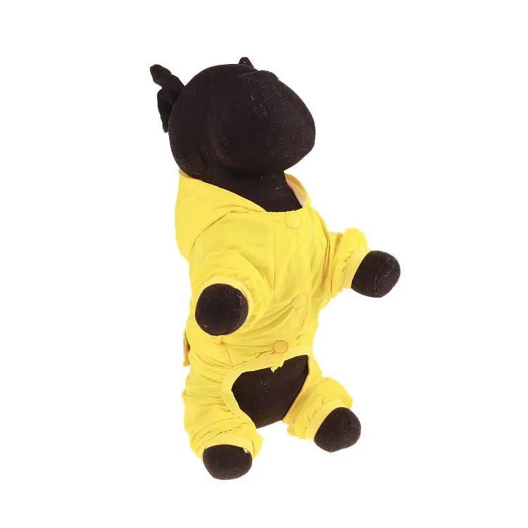 Pet Raincoat & Outdoor Rainwear Hood Apparel