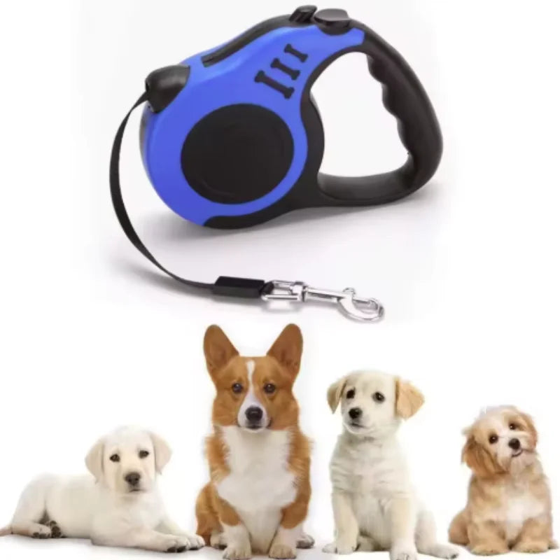 Retractable Dog Leash – Portable Walking Lead for Small & Medium Dogs