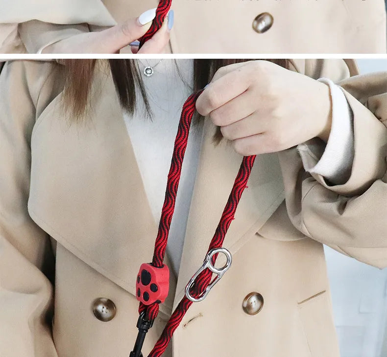 Pet Leash for Two Double Small, Medium and Large Dogs
