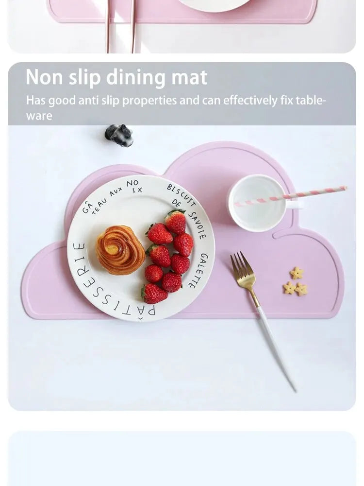 Non-Slip Pet Feeding Mat – Waterproof Silicone Placemat for Dogs & Cats