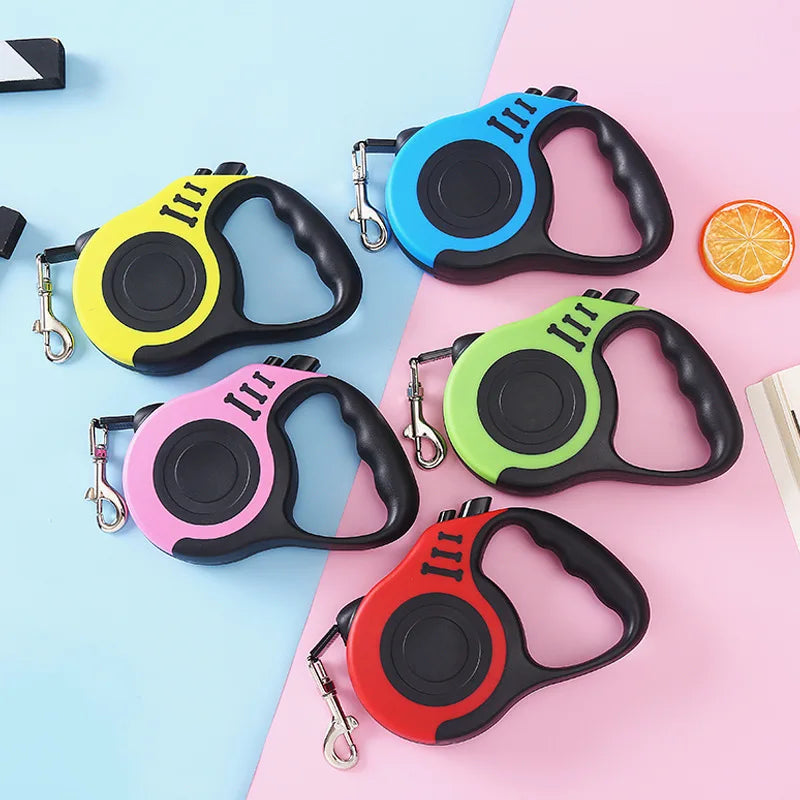 Retractable Dog Leash – Portable Walking Lead for Small & Medium Dogs