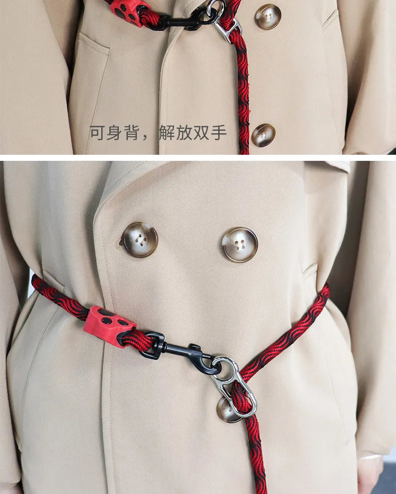 Pet Leash for Two Double Small, Medium and Large Dogs
