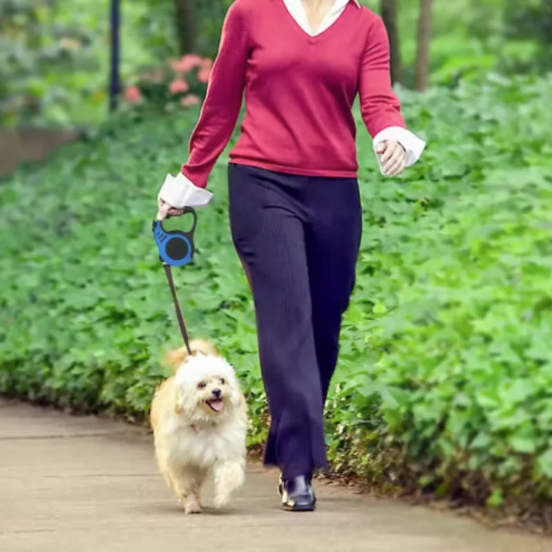 Retractable Dog Leash – Portable Walking Lead for Small & Medium Dogs