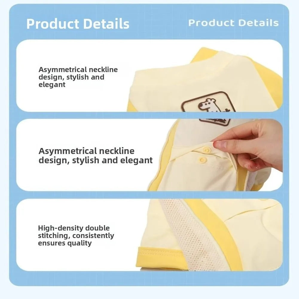 Pet Cooling Vest – Breathable Sunscreen Shirt for Cats & Small Dogs