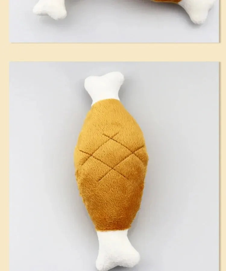 Interactive Pet Toy – Self-Relieving Vocal Chew Bone for Dogs & Cats