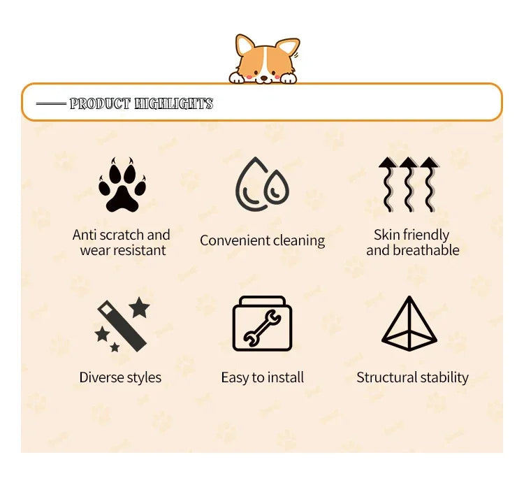 Elevated Pet Camping Bed – Portable Folding Dog & Cat Hammock