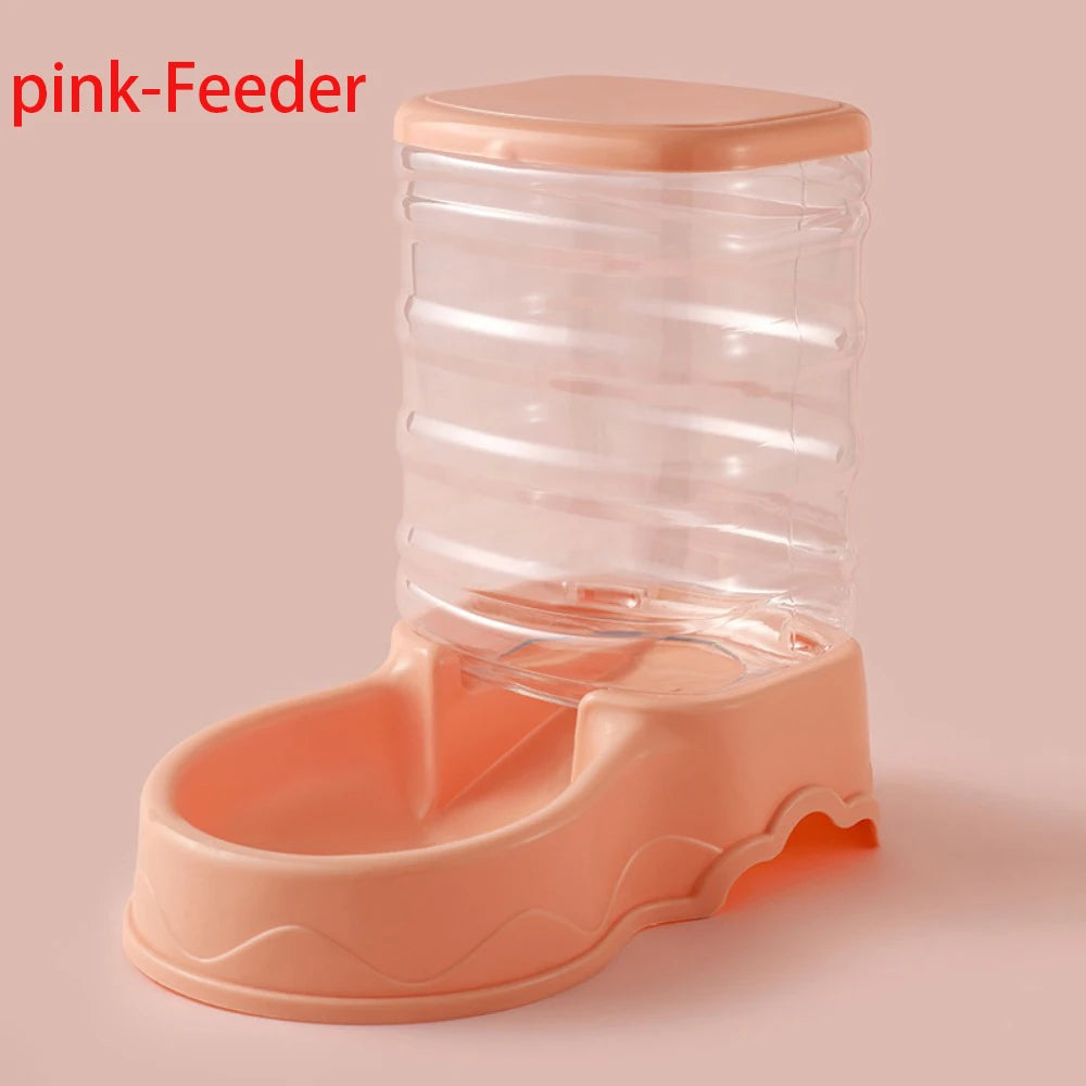 Automatic Pet Feeder & Water Fountain – 3.8L Food Dispenser