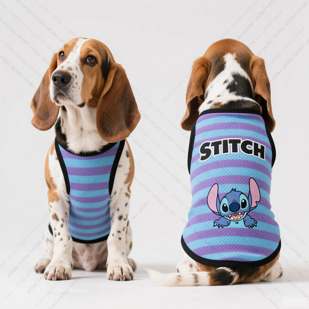 Pet Dog Clothing Set Vests and T-Shirts