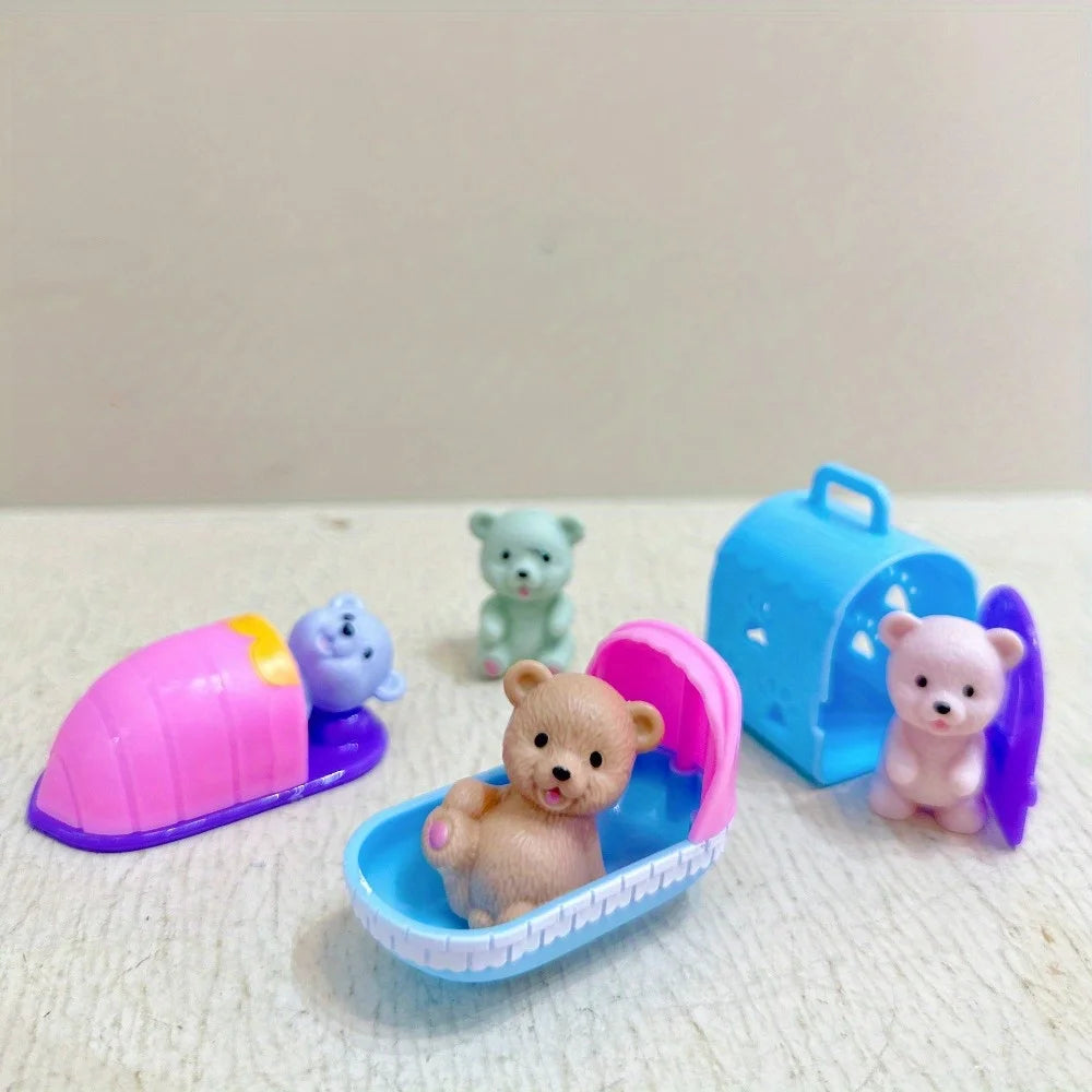 Pet Teddy Bear Toys – Plush Chew Toys for Dogs & Cats