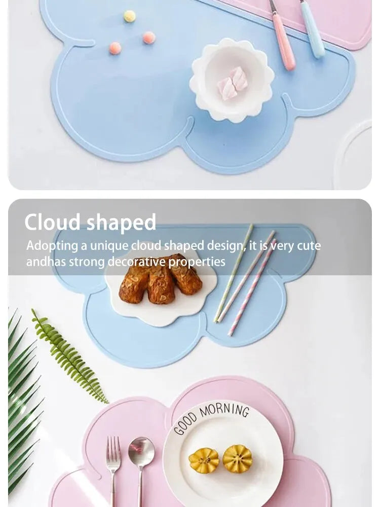 Non-Slip Pet Feeding Mat – Waterproof Silicone Placemat for Dogs & Cats
