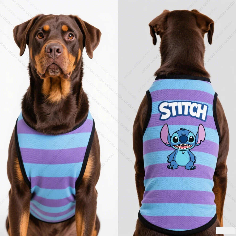 Pet Dog Clothing Set Vests and T-Shirts