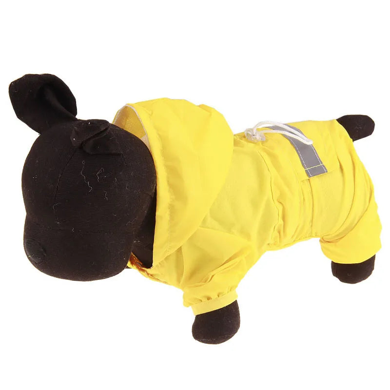 Pet Raincoat & Outdoor Rainwear Hood Apparel
