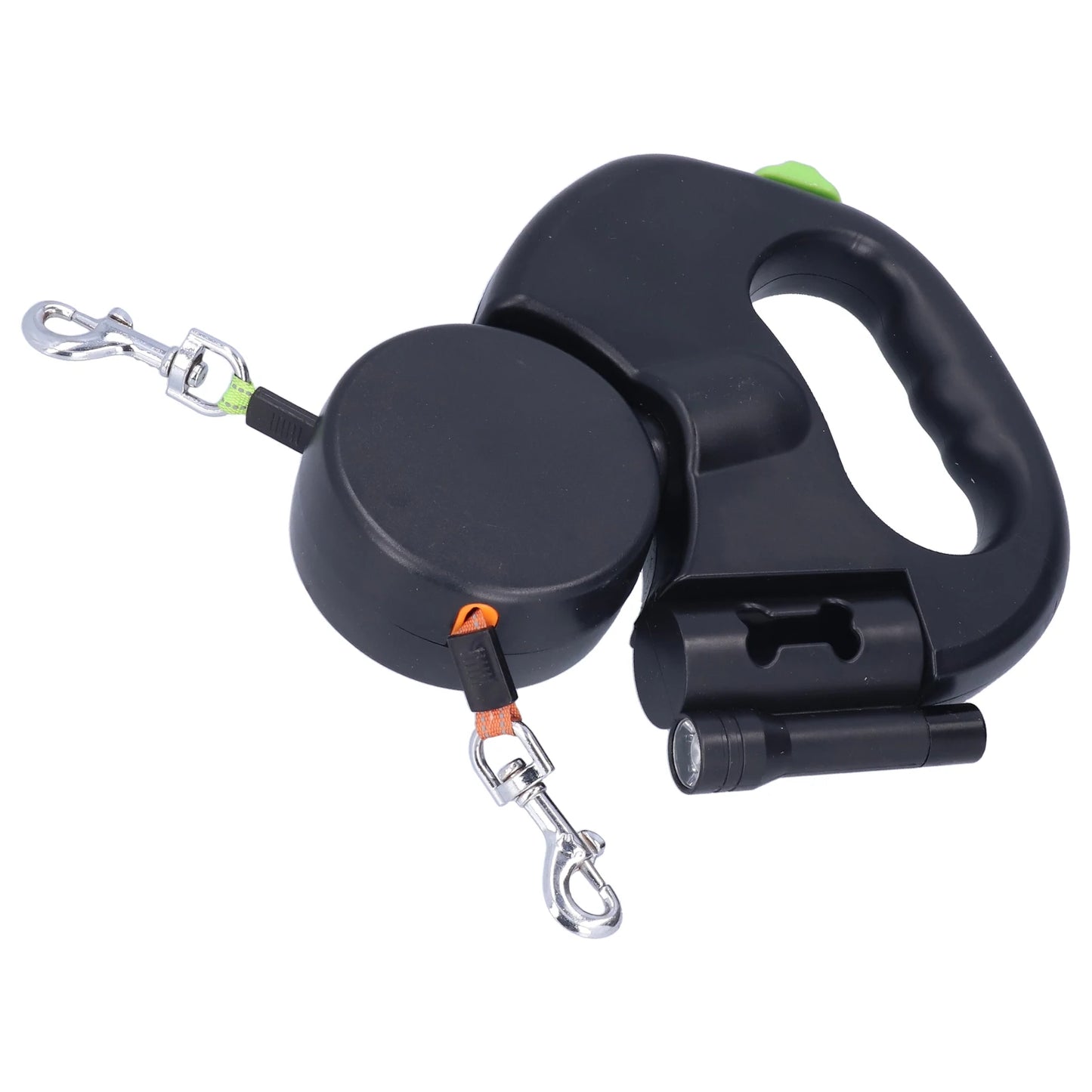 Retractable Double Dog Leash