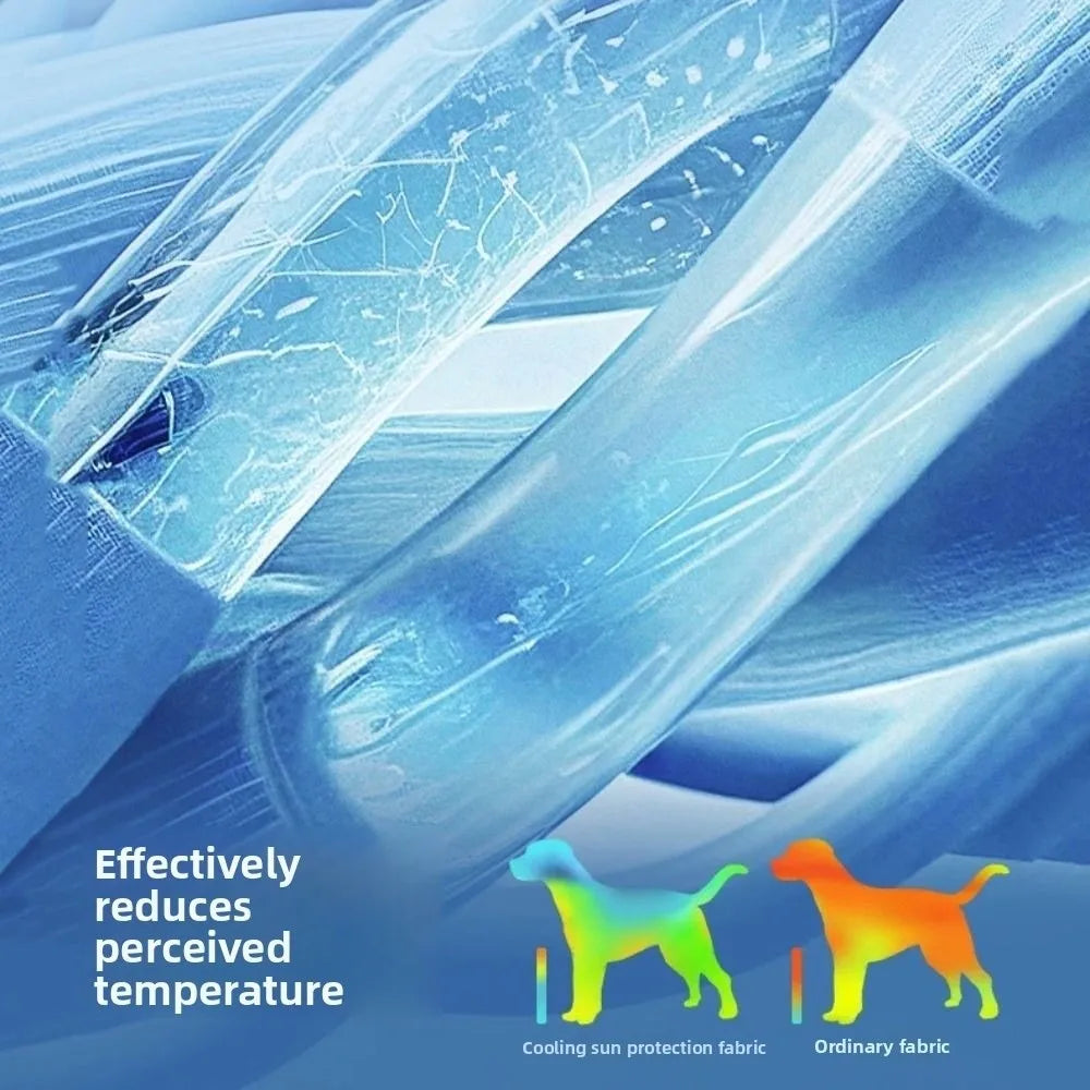 Pet Cooling Vest – Breathable Sunscreen Shirt for Cats & Small Dogs