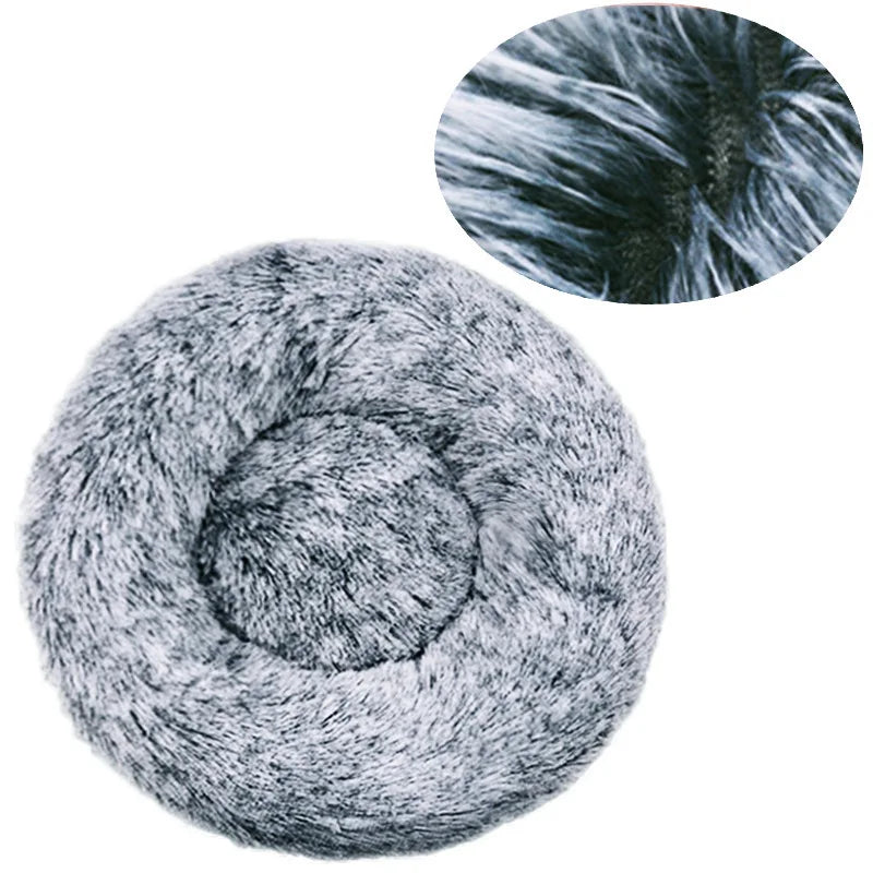40-90cm Round Pet Bed for Large Dog Bed Super Soft Cat Bed