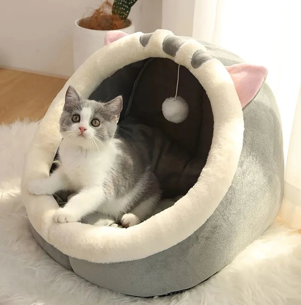 Foldable Removable Washable Pet Sleeping Bed for Small Dog & Cat