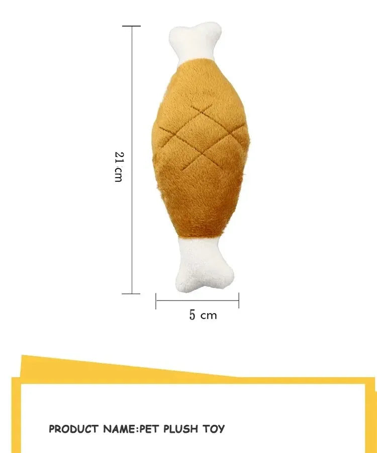 Interactive Pet Toy – Self-Relieving Vocal Chew Bone for Dogs & Cats