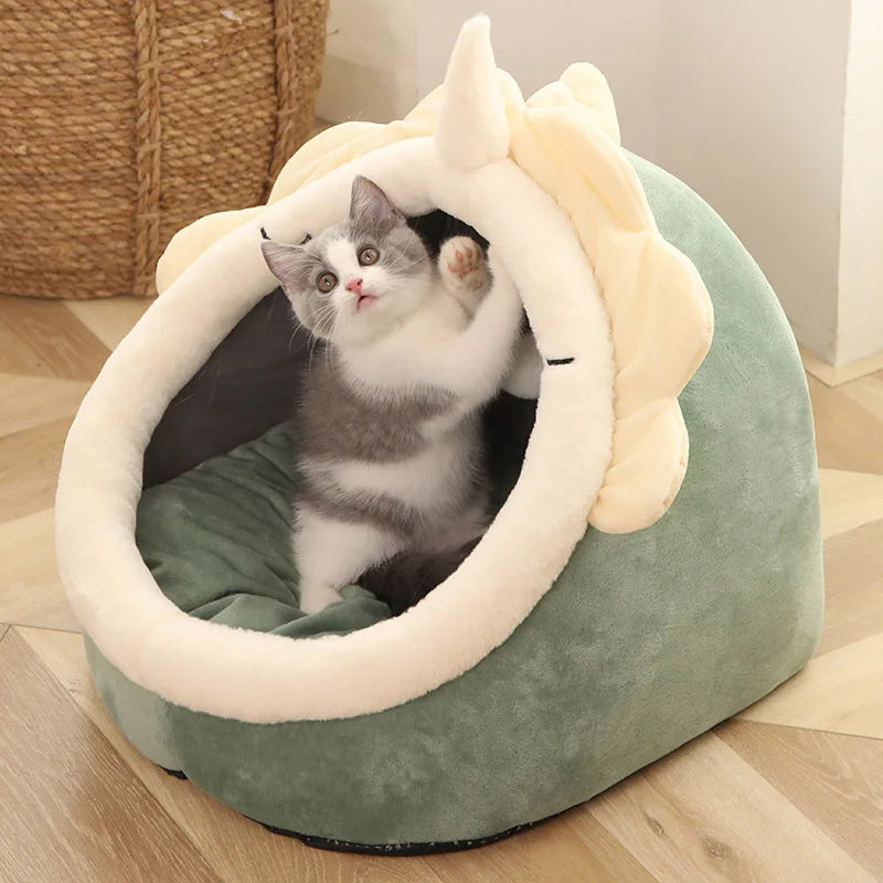 Foldable Removable Washable Pet Sleeping Bed for Small Dog & Cat