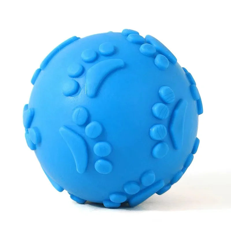 Pet Toys With Bite Resistance with Sound Making Footprints