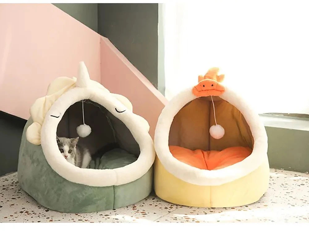 Foldable Removable Washable Pet Sleeping Bed for Small Dog & Cat