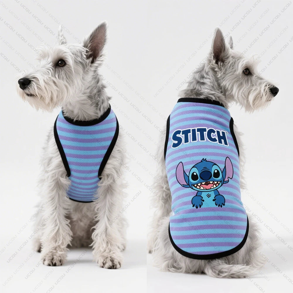 Pet Dog Clothing Set Vests and T-Shirts