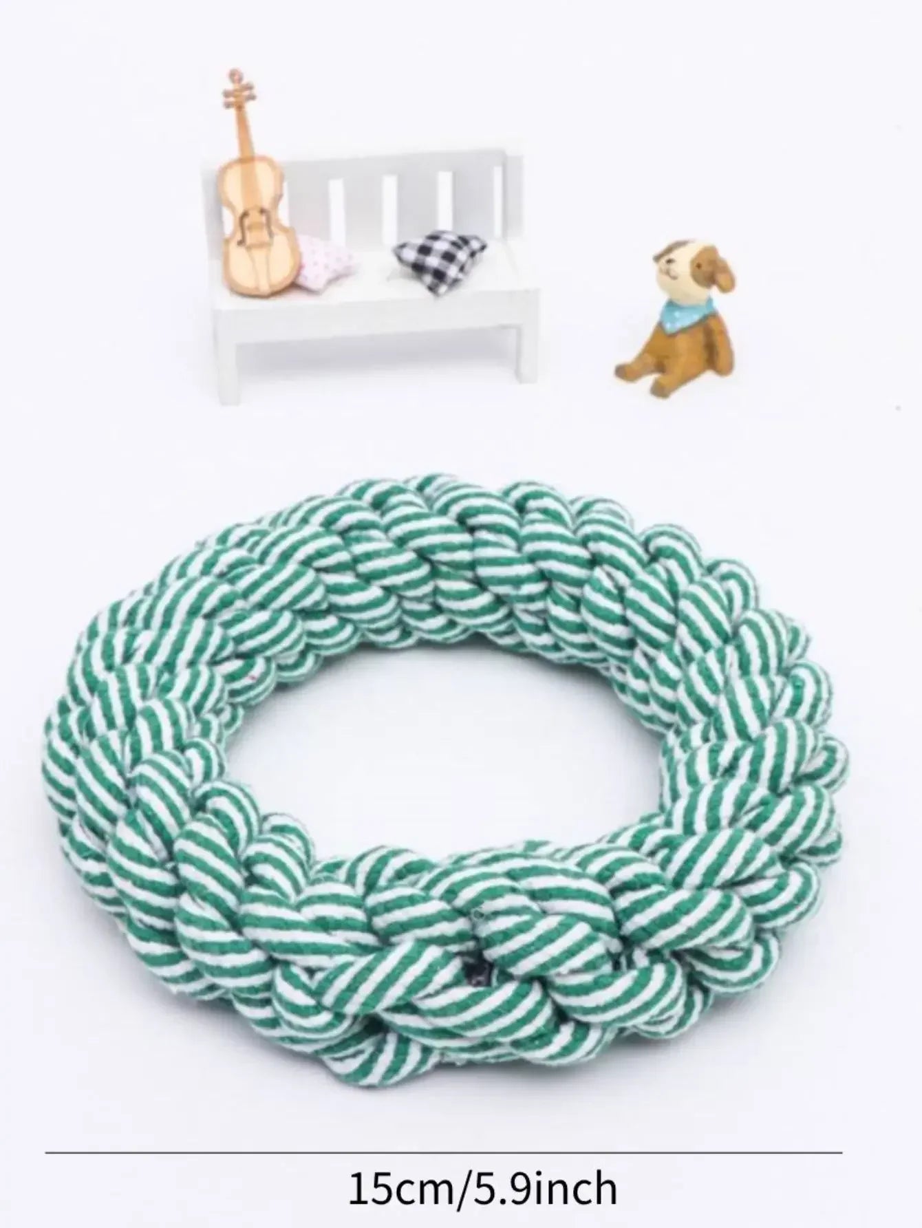 Durable Rope Dog Toy – Tough Chew for Medium & Large Breeds