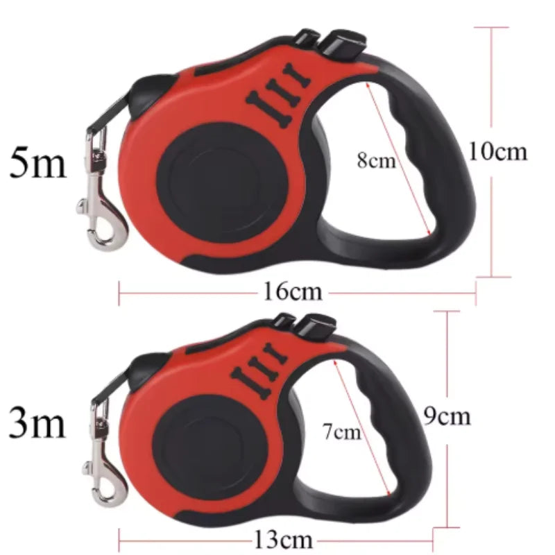 Retractable Dog Leash – Portable Walking Lead for Small & Medium Dogs