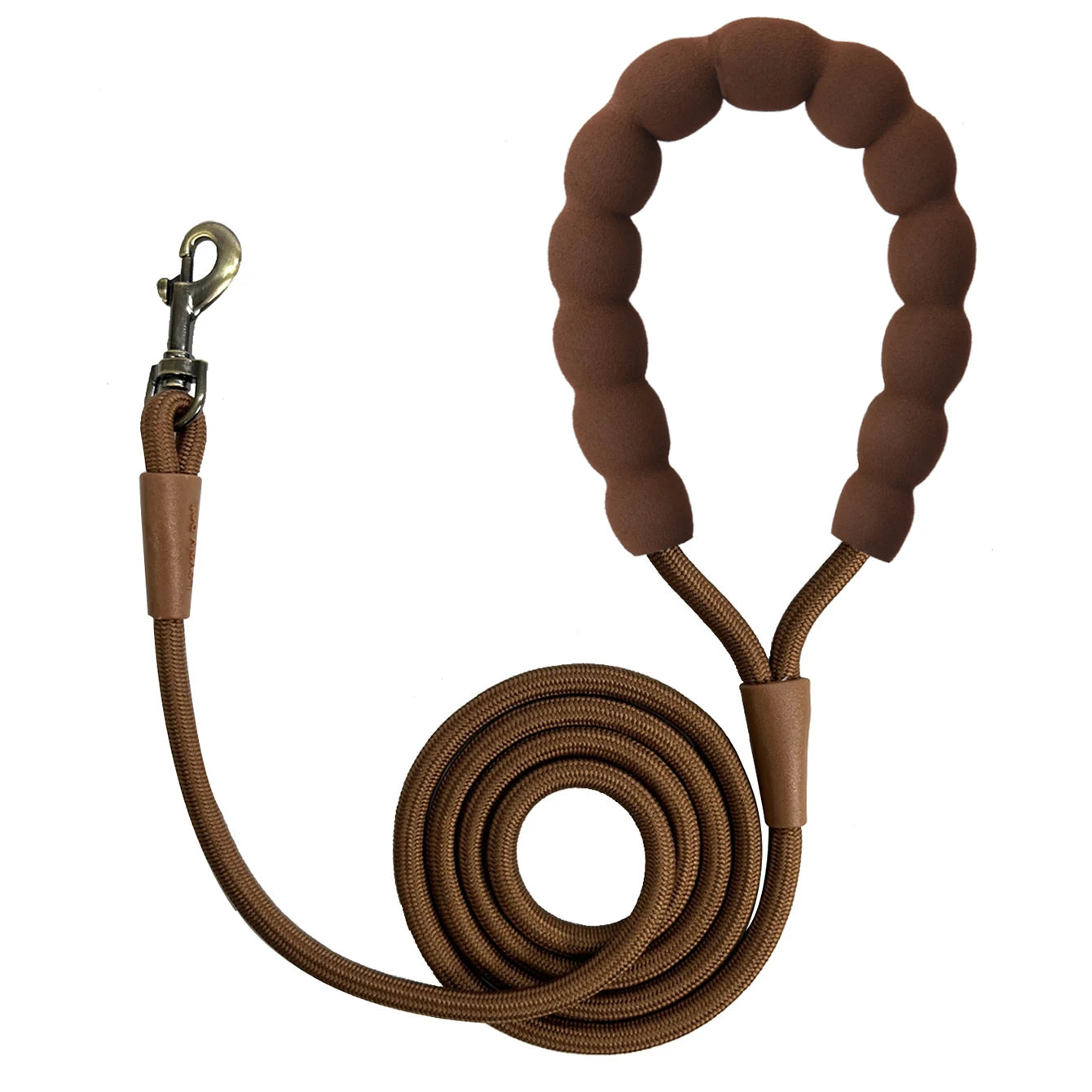 pet dog leash, 1.5-meter high density rope, soft handle, alloy buckle.